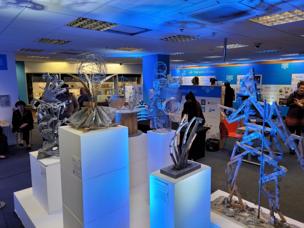 Locker's stand at the Warrington Wire Exhibition